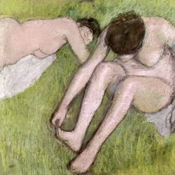 Twee Baders op het Gras, c.1886-90